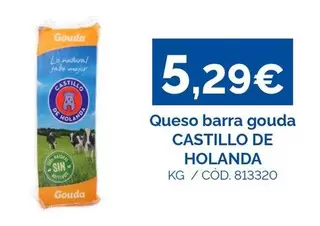 Castillo De Holanda - Queso Barra Gouda
