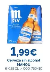 Mahou - Cerveza Sin Alcohol