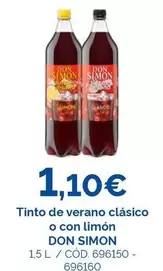 Don Simón - Tinto De Verano Clasico O Con Limon