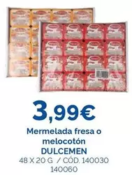 Dulcemen - Mermelada Fresa O Melocoton
