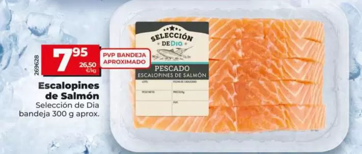 Seleccion De Dia - Escalopines De Salmón 