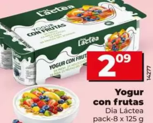 Dia Lactea - Yogur Con Frutas