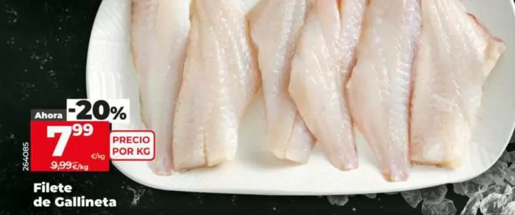 Filetes De Gallineta 