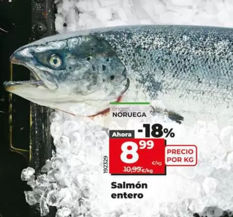 Salmón Entero