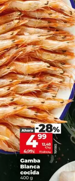 Gamba Blanca Cocida