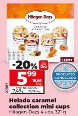 Häagen-Dazs - Helado Caramel Collection Mini Cups