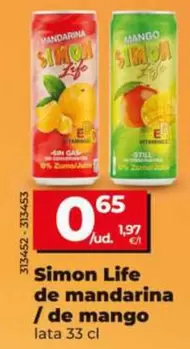 Simon Life - De Mandarina/De Mango 