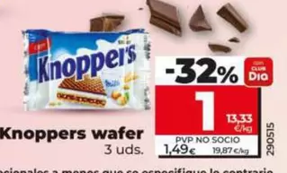 Knoppers Wafer 