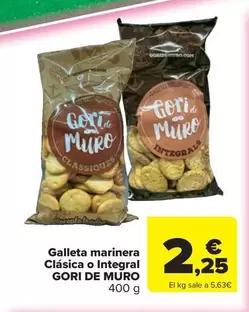 Galleta Marinera Clásica O Integral