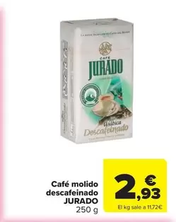 Jurado - Cafe Molido Descafeinado