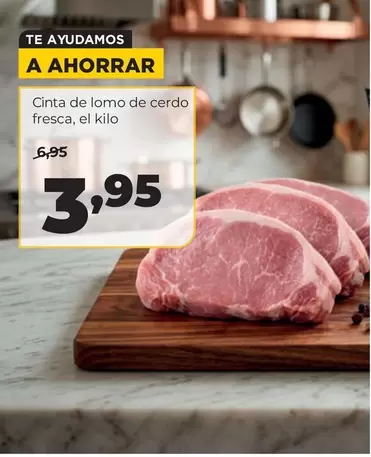 Cinta De Lomo De Cerdo Fresca