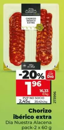 Dia Nuestra Alacena - Chorizo Ibérico Extra