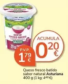 Asturiana - Queso Fresco Batido Sabor Natural