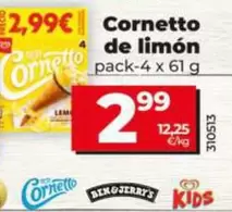 Algida - Cornetto De Limón