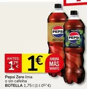 Pepsi - Zero Lima O Sin Cafeina