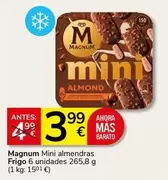 Frigo - Magnum Mini Almendras 