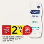 Sanex - Gel De Ducha Hidratante Neutro