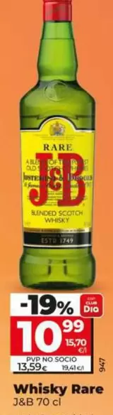 J&B - Whisky Rare