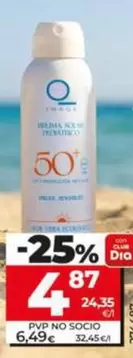 Dia Imaqe - Bruma Solar Pediátrica Para Pieles Sensibles Spf 50+
