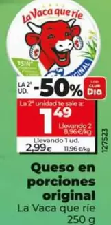La Vaca Que Ríe - Queso En Porciones Original 