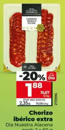 Dia Nuestra Alacena - Chorizo Ibérico Extra