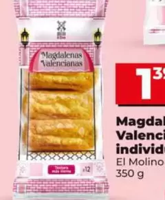 El Molino De Dia - Magdalenas Valencianas Individuales
