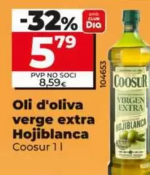 Coosur - Aceite De Oliva Virgen Extra Hojiblanca 
