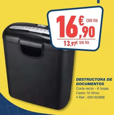 Destructora De Documentos