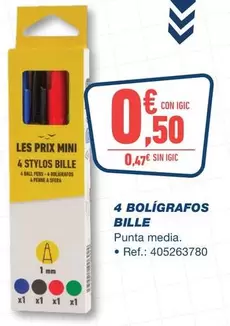 Sfera - 4 Boligrafos Bille