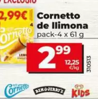 Algida - Cornetto De Limón