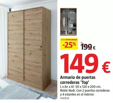Armario De Puertas Correderas 'Top'