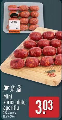 Mini Xorico Dolc Aperitiu
