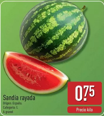 Sandía Rayada
