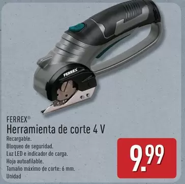 Ferrex - Herramienta De Corte 4 V