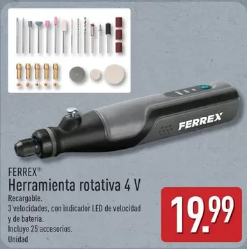 Ferrex - Herramienta Rotativa 4 V