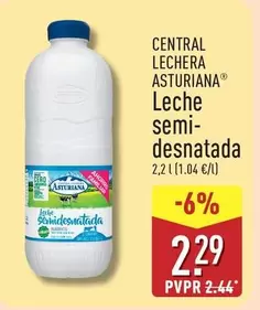 Central Lechera Asturiana - Leche Semidesnatada