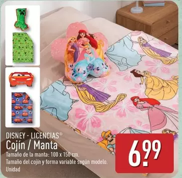 Disney-Licencias - Cojin / Manta