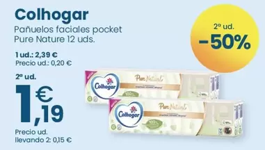 Colhogar - Panuelos Faciales Pocket Pure Nature