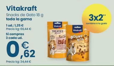 Vitakraft - Snacks De Gato 18 G