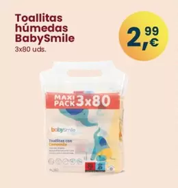 BabySmile - Toallitas Húmedas