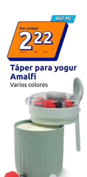 Amalfi - Tamper Para Yogur