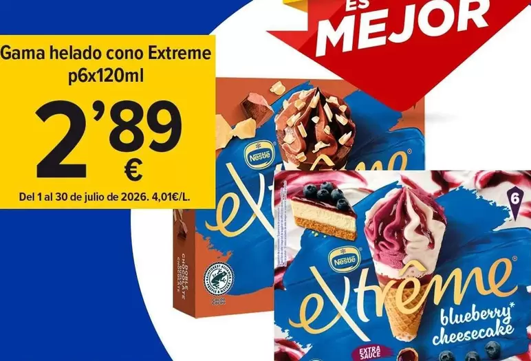 Extreme - Helado Cono
