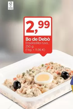 Bo de Debò - Ensaladilla Rusa