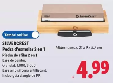 SilverCrest - Piedra De Afilar 2 En 1