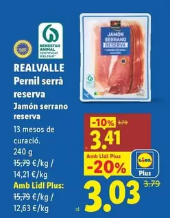 Realvalle - Jamón Serrano Reserva