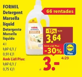 Formil - Detergente Marsella Líquido