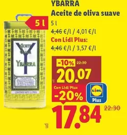 Ybarra - Aceite De Oliva Suave