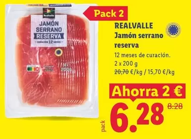 Realvalle - Jamón Serrano Reserva