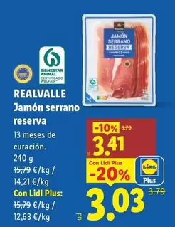 Realvalle - Jamon Serrano Reserva
