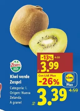 Zespri - Kiwi Verde